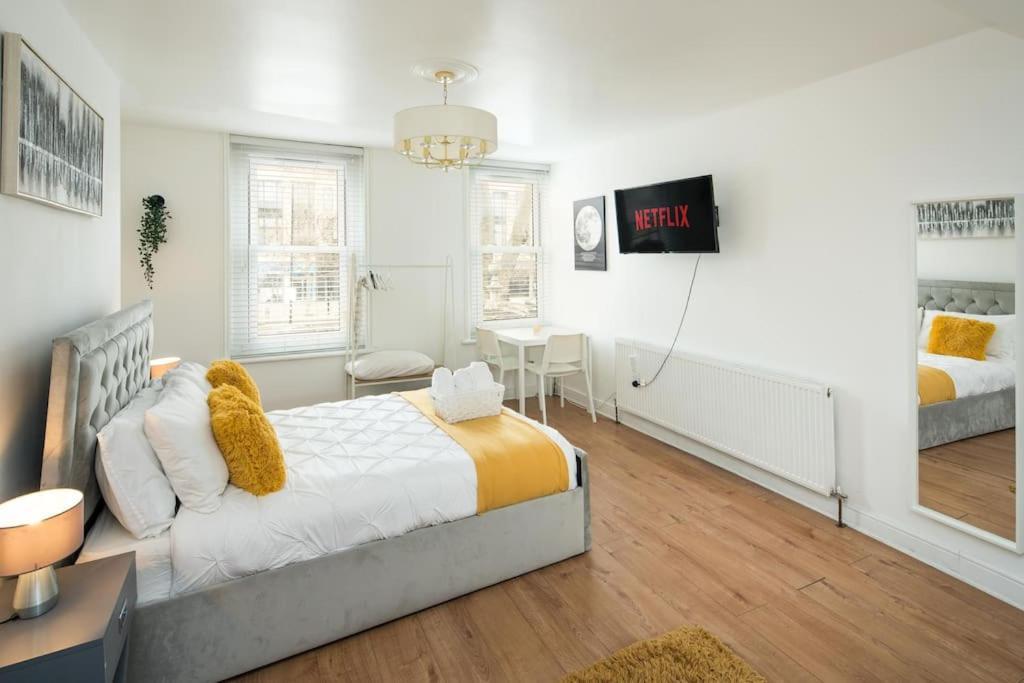 Spacious Studio For Up To 4! Sofa Bed Londres Exterior foto