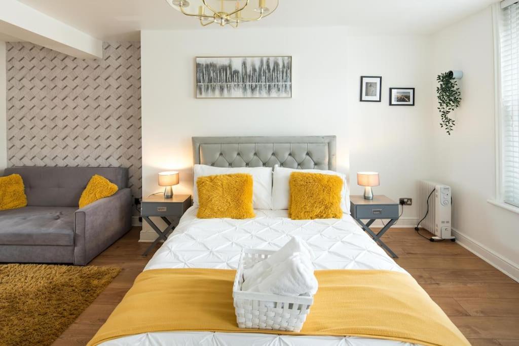 Spacious Studio For Up To 4! Sofa Bed Londres Exterior foto