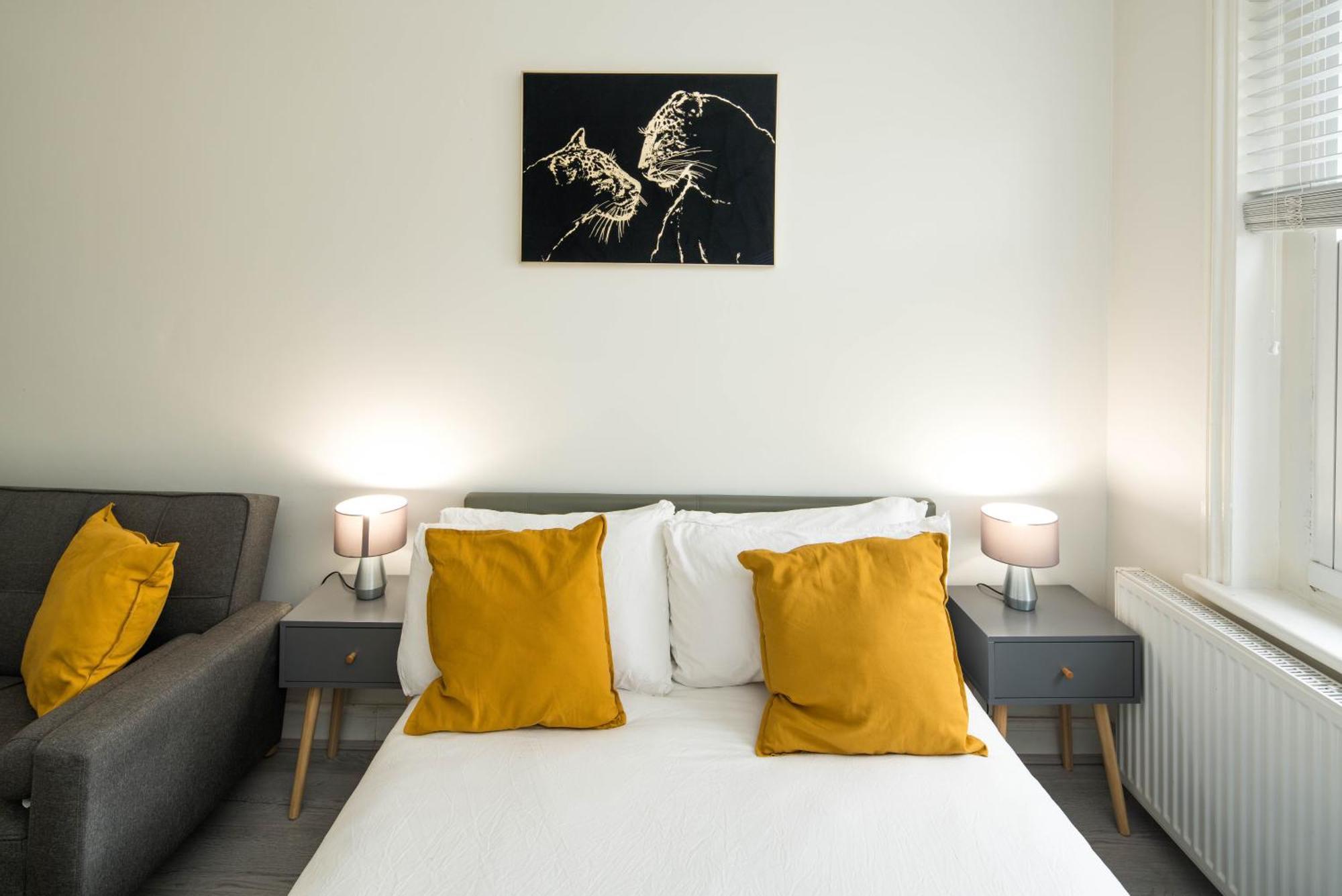 Spacious Studio For Up To 4! Sofa Bed Londres Exterior foto